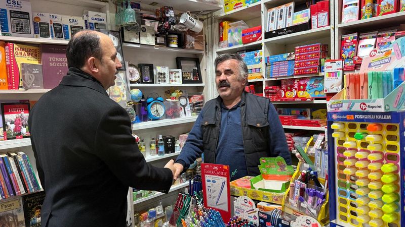 Başkan Altay, İftar Öncesi Ulaşbaba ve Nalcacı Caddelerinde Esnafla Buluştu