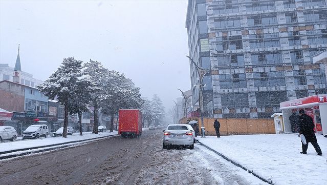 Van ve Bitlis'te Yoğun Kar Yağışı Ulaşımı Olumsuz Etkiledi