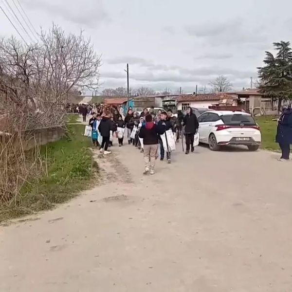 Edirne Geçkinli Köyü'nde Asırlık Şeker Toplama Geleneği Sürüyor