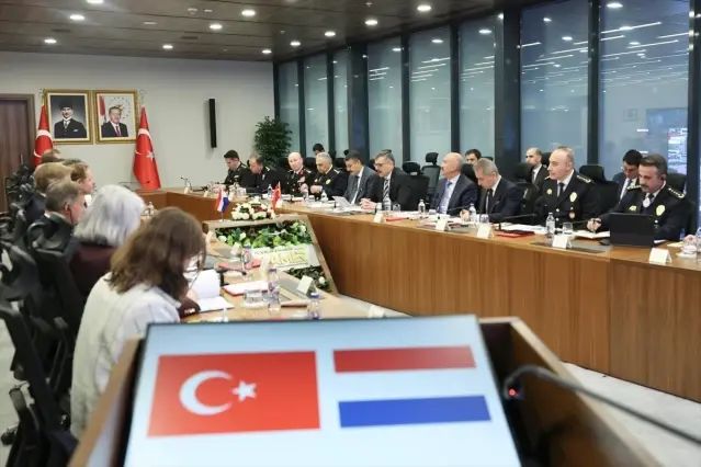 Türkiye ve Hollanda Güvenlik İşbirliği Mekanizması Toplantısı Gerçekleşti