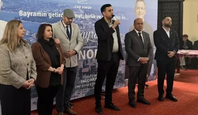 CHP Sinop'ta Ramazan Bayramı Bayramlaşma Etkinliği Düzenlendi