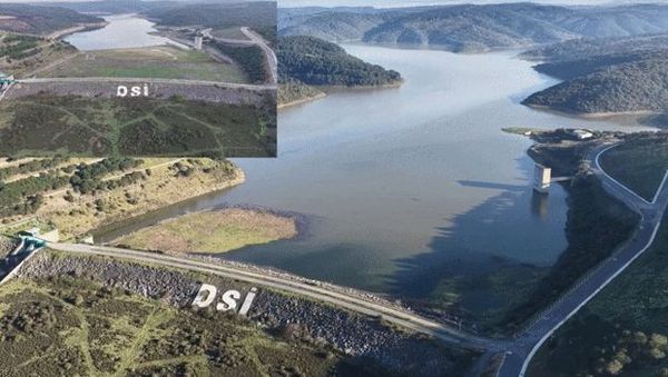 İstanbul Barajlarında Doluluk Oranları Yağışlarla Yüzde 70'e Ulaştı