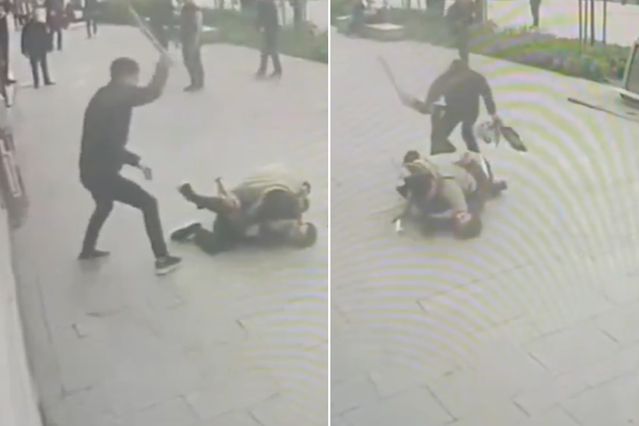 Annesine Şiddet Uygulayan Şahıs, Kardeşleri Tarafından Sopayla Dövüldü