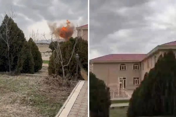 İran'ın İHA saldırısı Azerbaycan'da okul yakınında hasara yol açtı