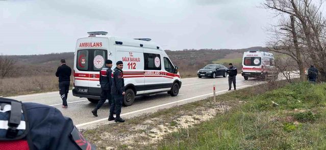 Edirne Uzunköprü'de Trafik Kazasında Aynı Aileden 3 Kişi Yaralandı