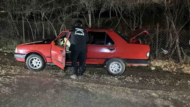 Adıyaman'da Park Halindeki Araç Ateşe Verildi