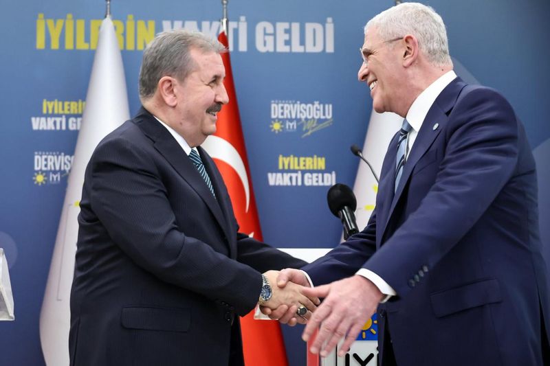 Destici'den Müsavat Dervişoğlu'na Kurultay Sonrası Ziyaret