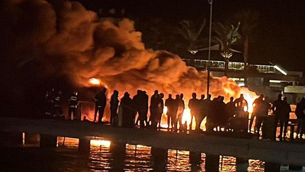 Bodrum Yalıkavak Marinada 5 Motoryat Yangında Zarar Gördü