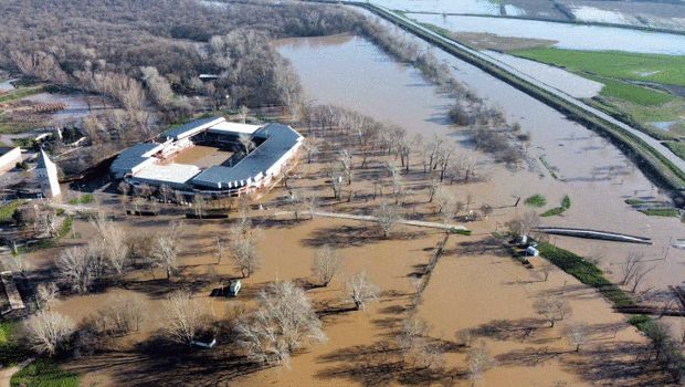 Tunca Nehri'nde Debi Artışıyla Kırmızı Alarm Verildi
