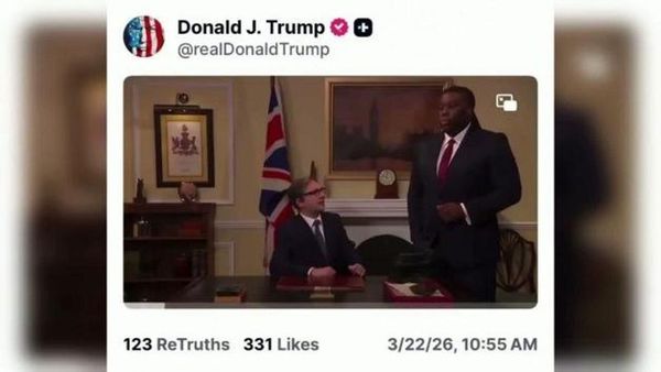 Trump, Starmer'ı Hedef Alan Parodi Videosuyla İngiltere'de Tepki Topladı