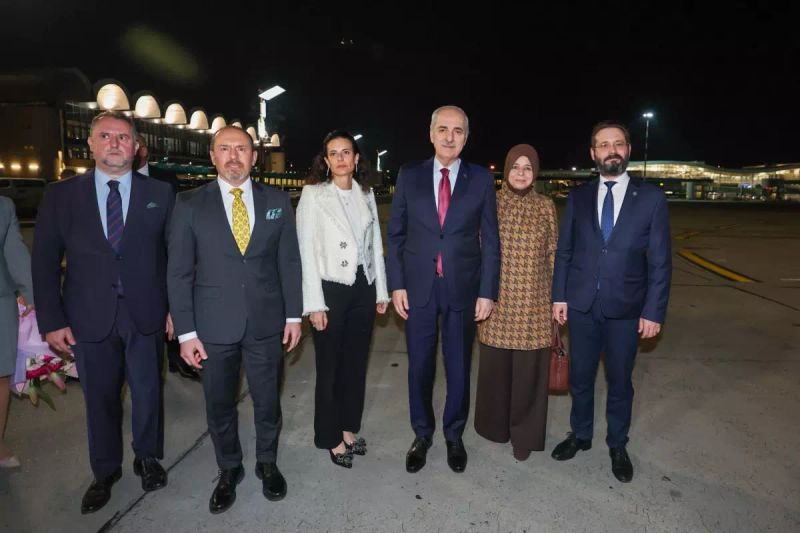 TBMM Başkanı Numan Kurtulmuş Romanya'nın Bükreş Kentinde Resmi Ziyarette