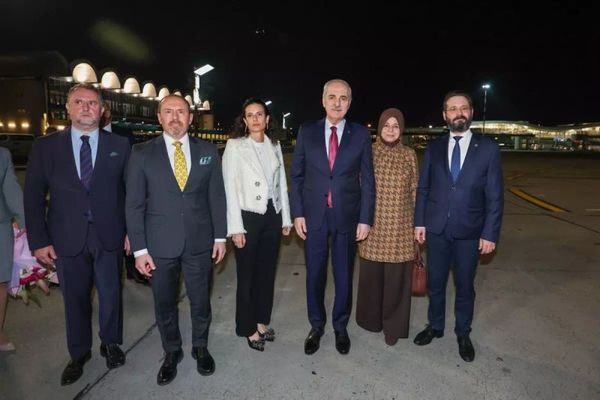 TBMM Başkanı Numan Kurtulmuş Romanya'nın Bükreş Kentinde Resmi Ziyarette