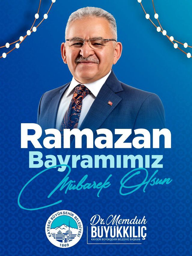 Başkan Büyükkılıç'tan Ramazan Bayramı Mesajı: "Sevincimiz Tüm Dünyaya Yayılsın"