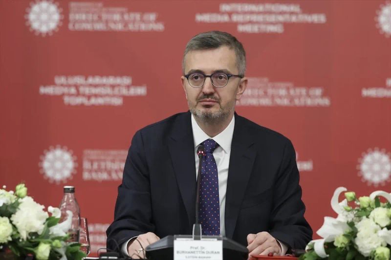 İletişim Başkanı Duran, İstanbul'da Uluslararası Medya Temsilcileriyle Görüştü