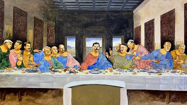 DrMarias’ın ‘Yaşasın Diktatörlük!’ Sergisi Budapeşte’de Politik ve Mitolojik Portrelerle Açıldı