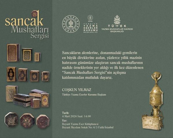 Sancak Mushafları Sergisi Beyazıt Yazma Eser Kütüphanesi'nde Ziyarete Açılıyor