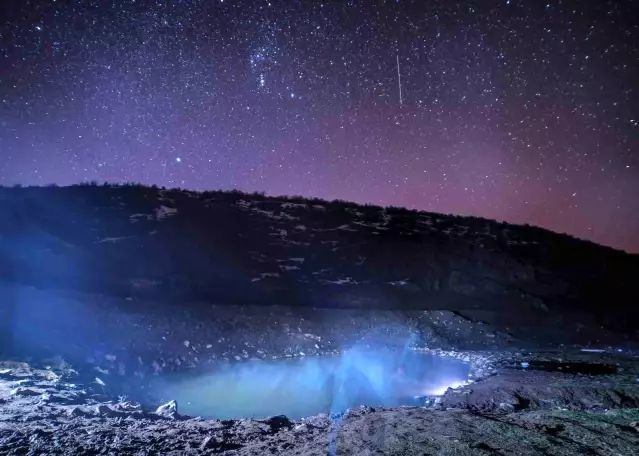 Bitlis'in Güroymak Budaklı Kaplıcaları Yıldızlı Geceleriyle Büyülüyor
