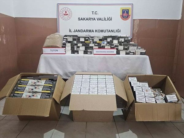 Sakarya’da Kaçak Makaron Operasyonunda 130 Bin Adet Ele Geçirildi