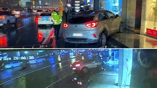 Avcılar’da Otomobil Kaldırımda Bekleyen 14 Yaşındaki Kıza Çarptı