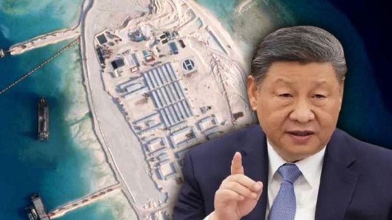 Çin, Güney Çin Denizi'nde Antilop Resifi'nde Büyük Askeri Ada İnşaatına Başladı