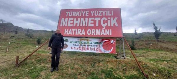 Samsun'da Türkiye Yüzyılı Mehmetçik Hatıra Ormanı İçin Fidan Dikme Töreni Yapıldı