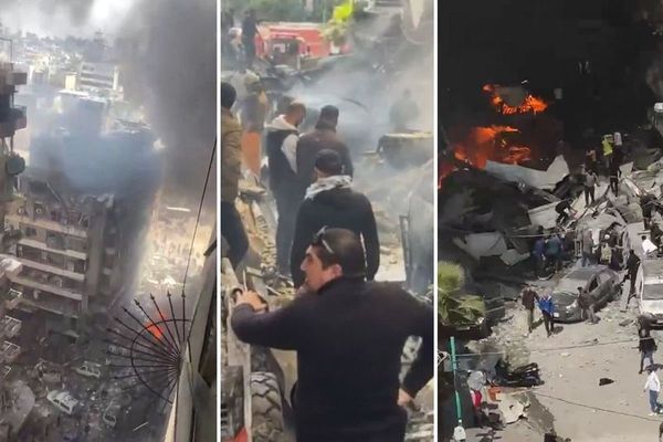 İsrail, Lübnan'da Hizbullah Hedeflerine En Büyük Hava Saldırısını Düzenledi