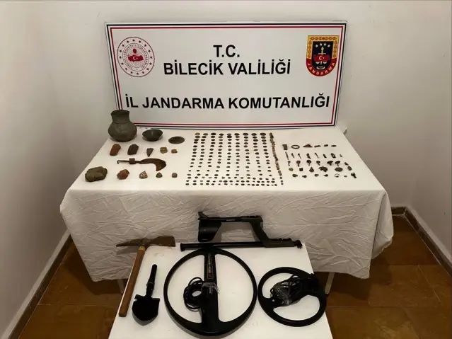 Bilecik Söğüt'te Tarihi Eser Kaçakçılığı Operasyonunda 1 Kişi Gözaltında