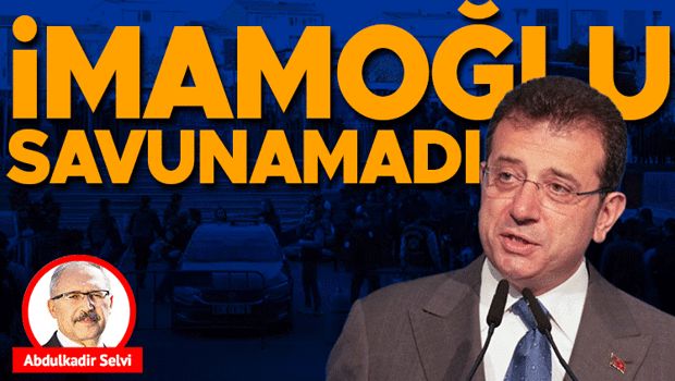İmamoğlu'ndan Savunma Gelmedi