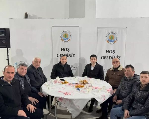 Alaçam'da Sanayi Esnafı İftarda Bir Araya Geldi