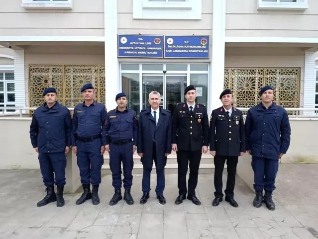 Kaymakam Abay, İncirliova'da Güvenlik Güçlerinin Bayramını Tebrik Etti