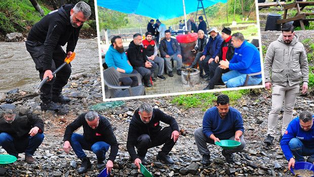 Türkiye’nin Dört Bir Yanından Altın Arayıcılar Manisa’da Kırıntı Madencilikte Buluştu