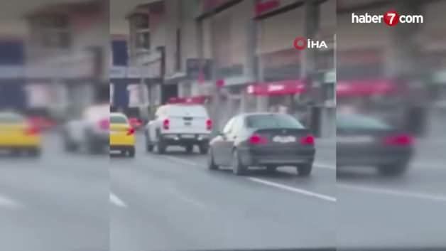 Avcılar E-5 Karayolu'nda Trafiği Tehlikeye Atan Sürücülere 192 Bin TL Ceza