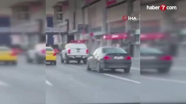 Avcılar E-5 Karayolu'nda Trafiği Tehlikeye Atan Sürücülere 192 Bin TL Ceza