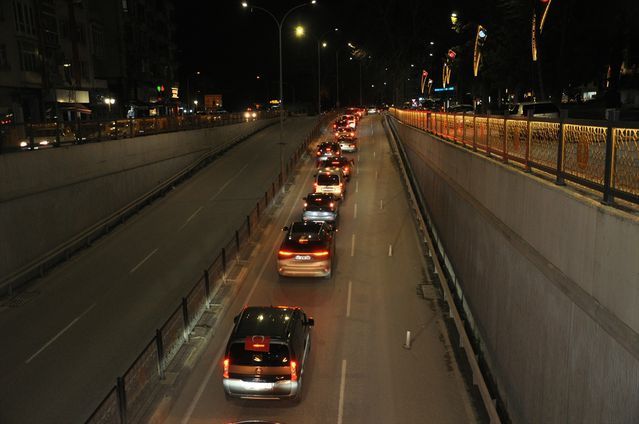 Kütahya'da Filistinli Esirlerin İdam Cezası Kararına Araçlı Protesto