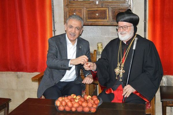 Mardin Kırklar Kilisesi'nde Paskalya Bayramı Kutlamaları Coşkuyla Gerçekleşti