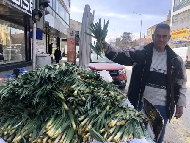 Erzincan’da Doğal Antibiyotik Çiriş Otu Pazarları Süslüyor