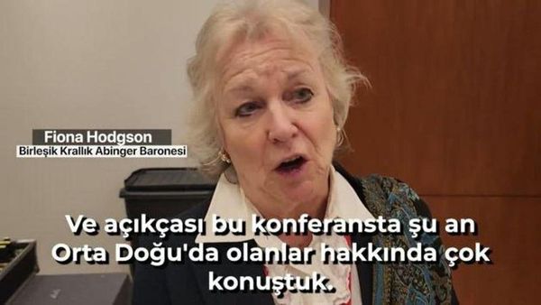 Abinger Baronesi Fiona: Çatışmalar Kadınları Orantısız Etkiliyor