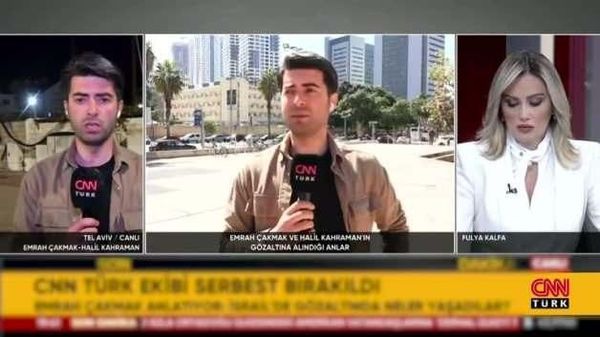 İsrail Güçleri Tel Aviv'de Alıkoyduğu CNN Türk Ekibinin Telefonuna Erişti