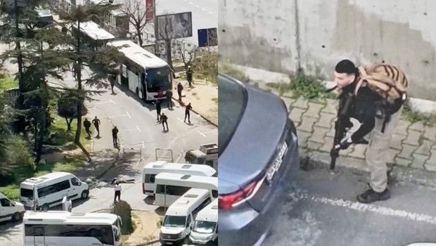 İstanbul Beşiktaş'ta Polise Uzun Namlulu Silahlarla Saldırı: 3 Terörist Etkisiz Hale Getirildi