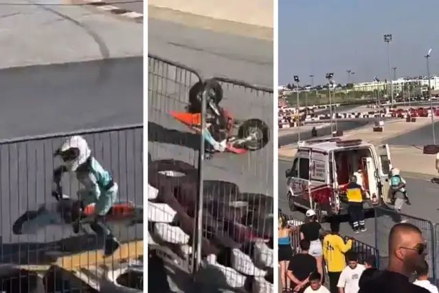 Zayn Sofuoğlu Kazadan Sonra Hızla Ambulansa Alındı, Durumu İyi