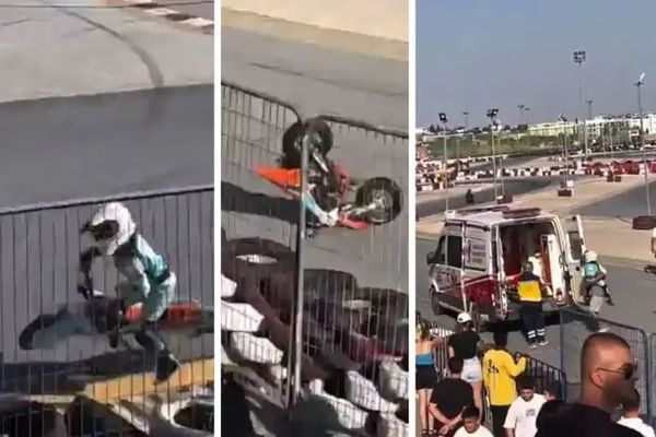 Zayn Sofuoğlu Kazadan Sonra Hızla Ambulansa Alındı, Durumu İyi