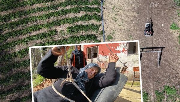 Çelik Tellİli Teleferikle 20 Yıldır Evine Ulaşıyor: 'Korkuyorum Ama Mecburum'