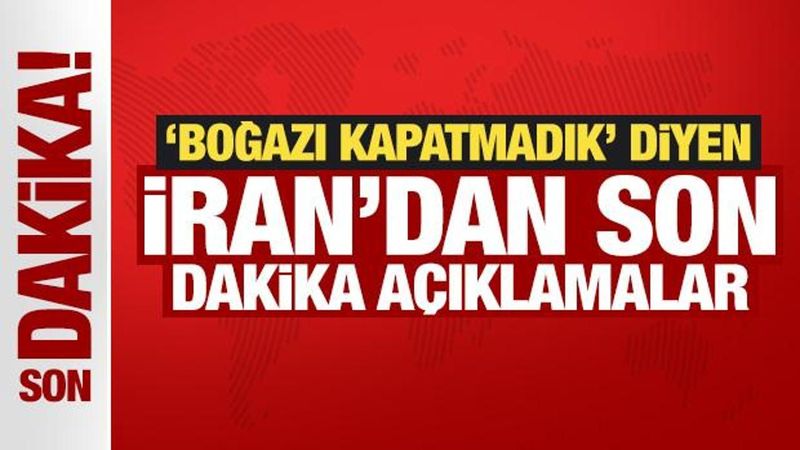 İran Dışişleri Bakanı Arakçi: Hürmüz Boğazı Kapalı Değil, Savaş Dayatma