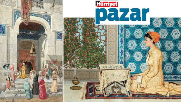 Osman Hamdi Bey'in 'Cami Kapısında' Tablosu 220 Milyon Liraya Satıldı