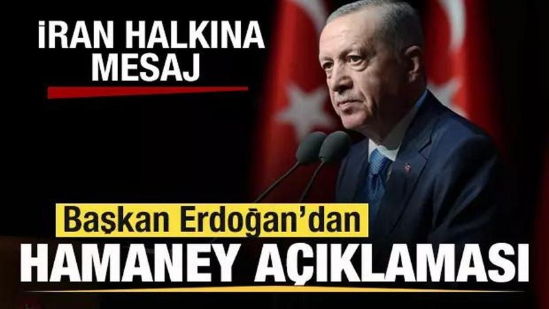 Cumhurbaşkanı Erdoğan'dan Hamaney'in Vefatıyla İlgili Taziye Mesajı