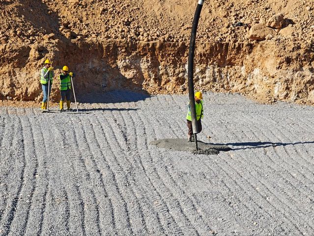 Malatya'da Depremde Yıkılan Caminin Temel Atma Töreni Gerçekleştirildi