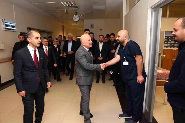 Adıyaman'da Görev Başındaki Personelin Ramazan Bayramı Kutlandı