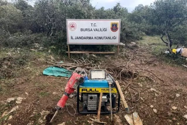İznik'te Ormanlık Alanda Kaçak Kazı Operasyonu Başarıyla Sonuçlandı