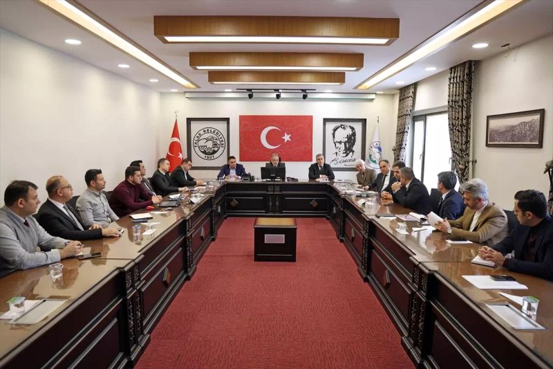 Talas'ta Kamu Hizmetleri İçin Değerlendirme Toplantısı Düzenlendi