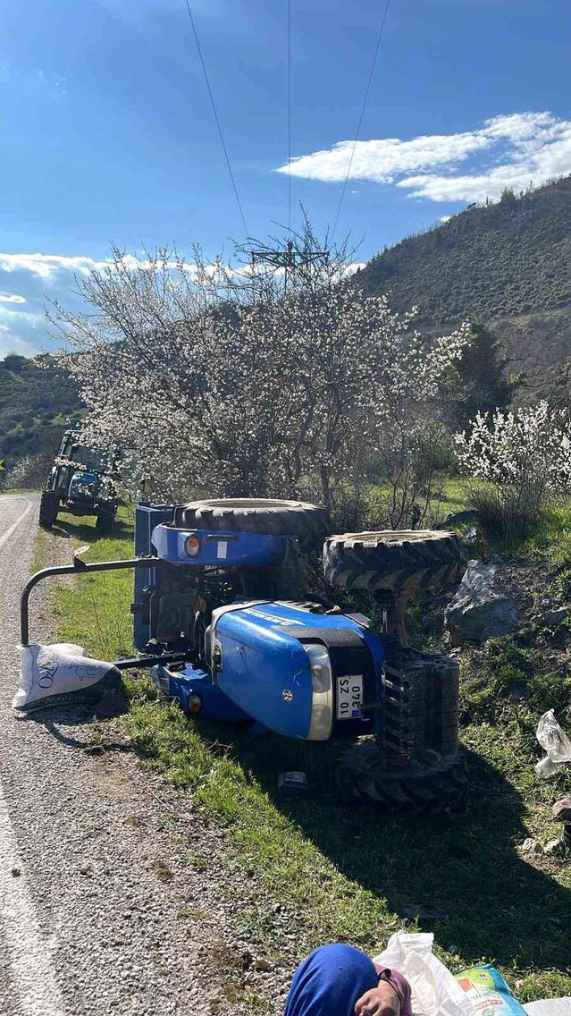 Balıkesir Sındırgı'da Traktör Devrildi: 1 Kişi Hayatını Kaybetti